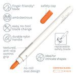 Slice™ 10416 Precision Cutter, Zirconium Oxide Micro-Ceramic Blade, 1.07 in L Blade, Fixed Position Handle