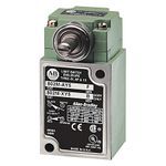 Allen-Bradley 802M-KY20 Factory Sealed Limit Switch, Complete Switch, Push, Vertical Side Push Roller, 2 Circuits, Cable, 20 Ft, Standard, 2 Circuit,  4 Circuit Neutral, Standard Body