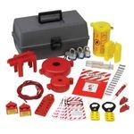 Brady® LK112E Maintenance Lockout Kit, 51 Piece, 7-1/2 in H x 14 in W x 8 in D