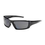 Bouton® Sunburst™ 250-47-0041 250-47 Standard Protective Glasses, Anti-Fog/Anti-Scratch, Polarized Gray Lens, Full Framed Frame, Black, Polycarbonate Frame, Polycarbonate Lens, ANSI Z87.1+