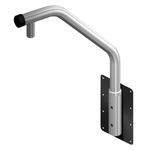 DW® DWC-PZPARAM Fixed Parapet Mount Bracket, For Use With: 48MP MEGApix PANO™ and STAR-LIGHT™ Flex Dome Camera, Aluminum