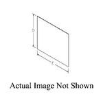 Hoffman A72SP36F3 PNL30 Full Swing Out Panel, 30.81 in W x 60 in H, 12 ga Steel, White