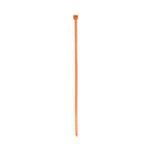 Catamount® L-4-18-3-C Type 2/21 Cable Tie, 3.94 in L x 0.095 in W x 0.045 in THK, Nylon/Polyamide 6.6, Orange