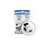 GigaMax® QuickPort® QuickPack® 5G108-BW5 8-Conductor 8-Position UTP Connector, Cat 5e Module, Panel Mounting, 1 Ports