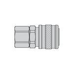 Foster® 4 Manual Socket, 1/2 in, FPT, 300 psi, Brass/Steel