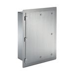 nVent HOFFMAN Pharmapro™ AFM20166SS A20S 1-Door Flush Mount Enclosure, 20 in L x 16 in W x 6 in D, NEMA 4/4X/12/13, 304 Stainless Steel