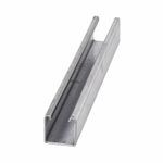 B-Line B22-120SS4 Single Metal Framing Channel, 12 ga Thickness, 10 ft L