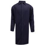 National Safety Apparel® C09UJLC2X42 Lab Coat, 2XL, Navy, UltraSoft®, 45 to 46 in Chest