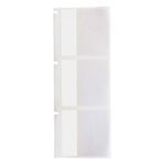 Brady® BMP® 61 BMP® 71 TLS 2200® TLS-PC Link™ ToughBond® PTL-32-427 Self-Laminating Square Wire and Cable Label, 1-1/2 in W, White/Translucent Legend/Background, B-427 Vinyl