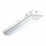 Atlas® IFW4232UEI8 Vaporproof Light Fixture, (2) Fluorescent Lamp, 120 to 277 VAC