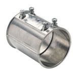 Bridgeport® 246-DC Conduit Coupling, 2-1/2 in, For Use With: Aluminum/Steel EMT Conduit, Die Cast Zinc, Ball Burnished/Mirror Smooth