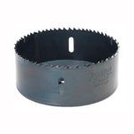 Greenlee® 825-4-1/2 Variable Pitch Hole Saw, 4-1/2 in Dia, 1-5/8 in Cutting Depth, Bi-Metal Cutting Edge, Applicable Materials: Aluminum, Fiberglass, Plastic, Steel, Tin, Wood