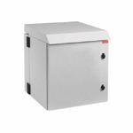 nVent HOFFMAN Protek™ PTHW242424GF DWDH2 Double Hinged Electrical Cabinet, 24.09 in L x 23.62 in W x 24.02 in D, NEMA 1/3R/IP30/IP32, Steel