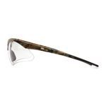 Pyramex® SCM6310STP PMXTREME® Optimal Style Unisex Safety Eyewear, Anti-Fog/Scratch-Resistant Lens Coating, Clear Lens, Half Framed Frame, Camo Frame, Nylon Frame, Polycarbonate Lens, Specifications Met: ANSI Z87.1