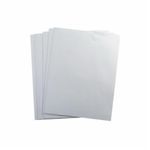 Brady® LAT-28-773-25-SH GlobalMark® HMIG Format Printer Label, 11 in L x 8-1/2 in W, Silver Legend/Background, Polyester