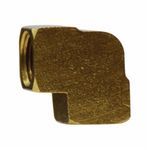 Midland Industries 28003 Pipe Elbow, 3/8 in, FIP, Brass, Import