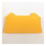 Rockwell Automation End Barrier, Yellow, Qty. 50