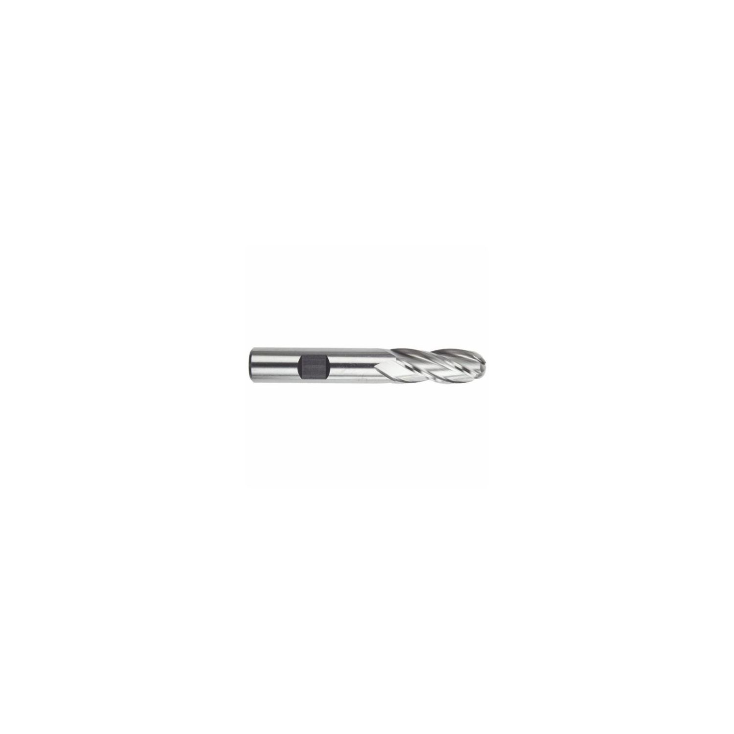 1//4 in Dia 3//8 in Length of Cut 1//4 in Shank Morse Cutting Tools 56335 Variable Flute Helix 4 Flute Carbide Corner Radius End Mill