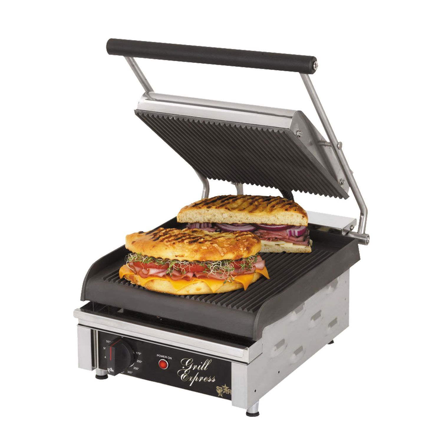 cast iron panini press