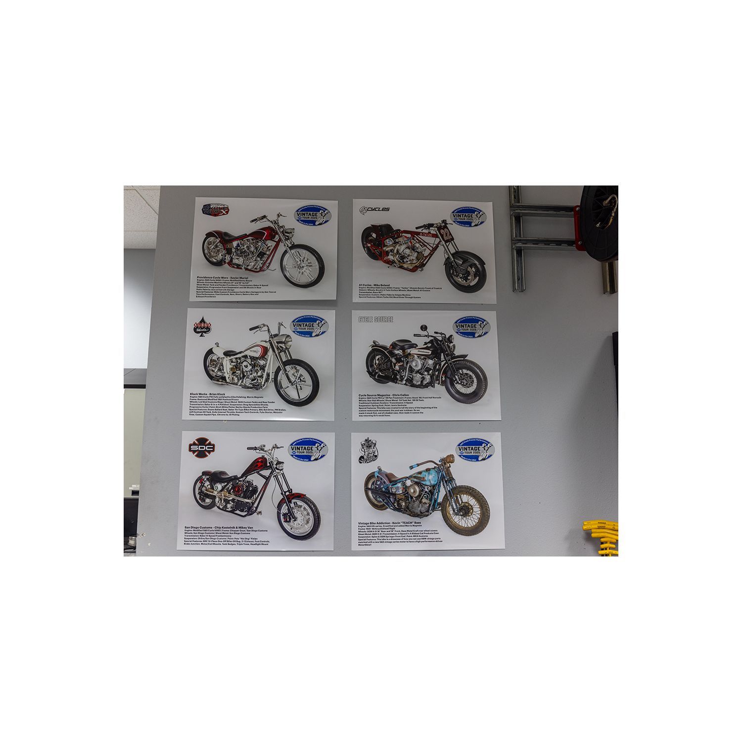 Vintage Tour 2025 Poster Set | S&S Cycle