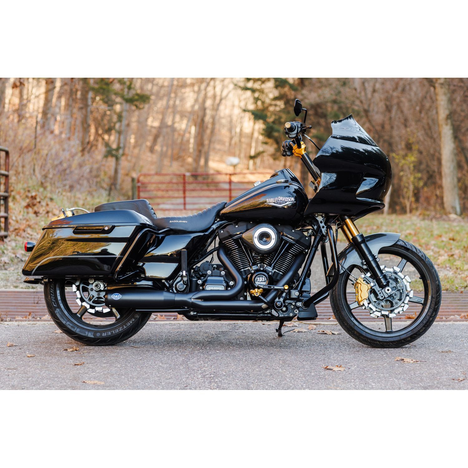 Qualifier 2-1 50 State Exhaust System for M8 Touring Models