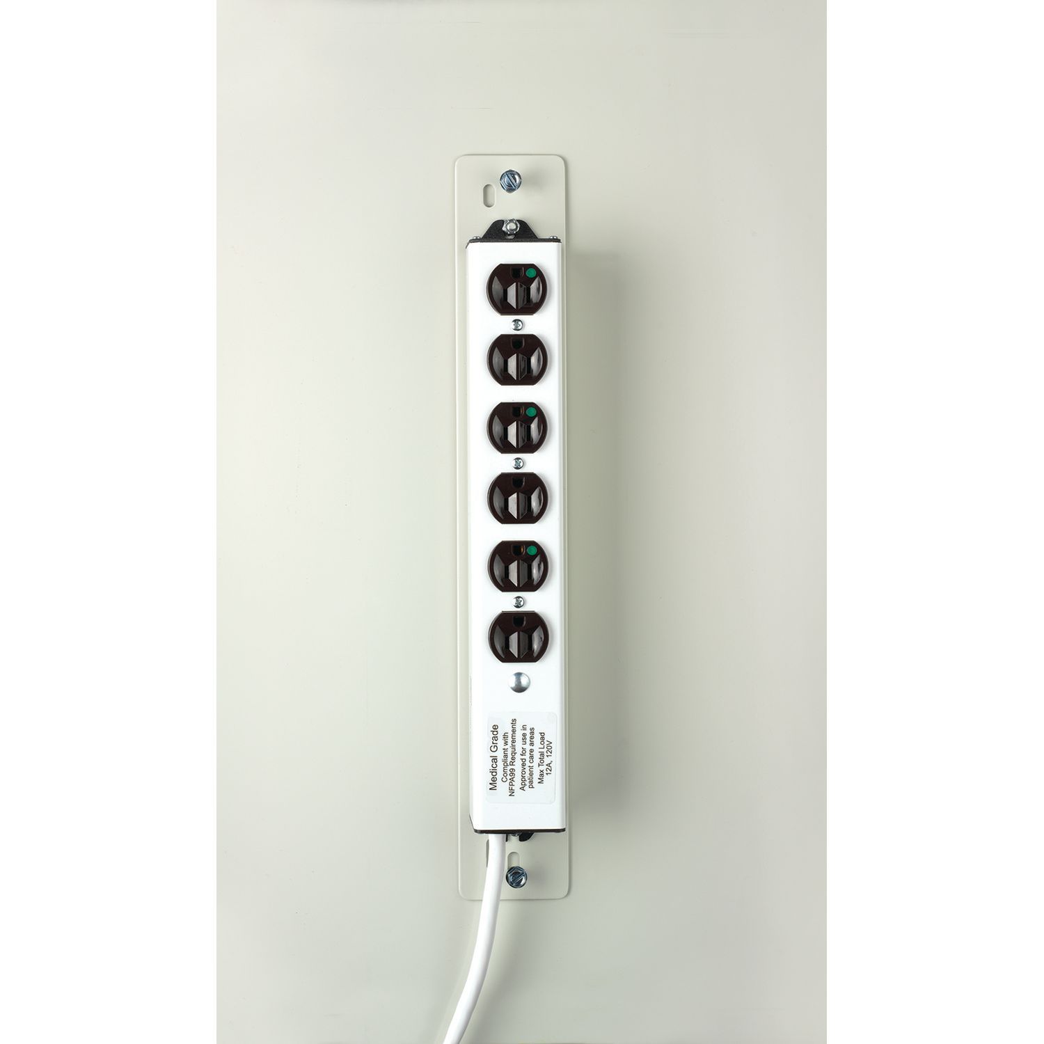 Standard Bracket for Outlet Strip Armstrong Medical