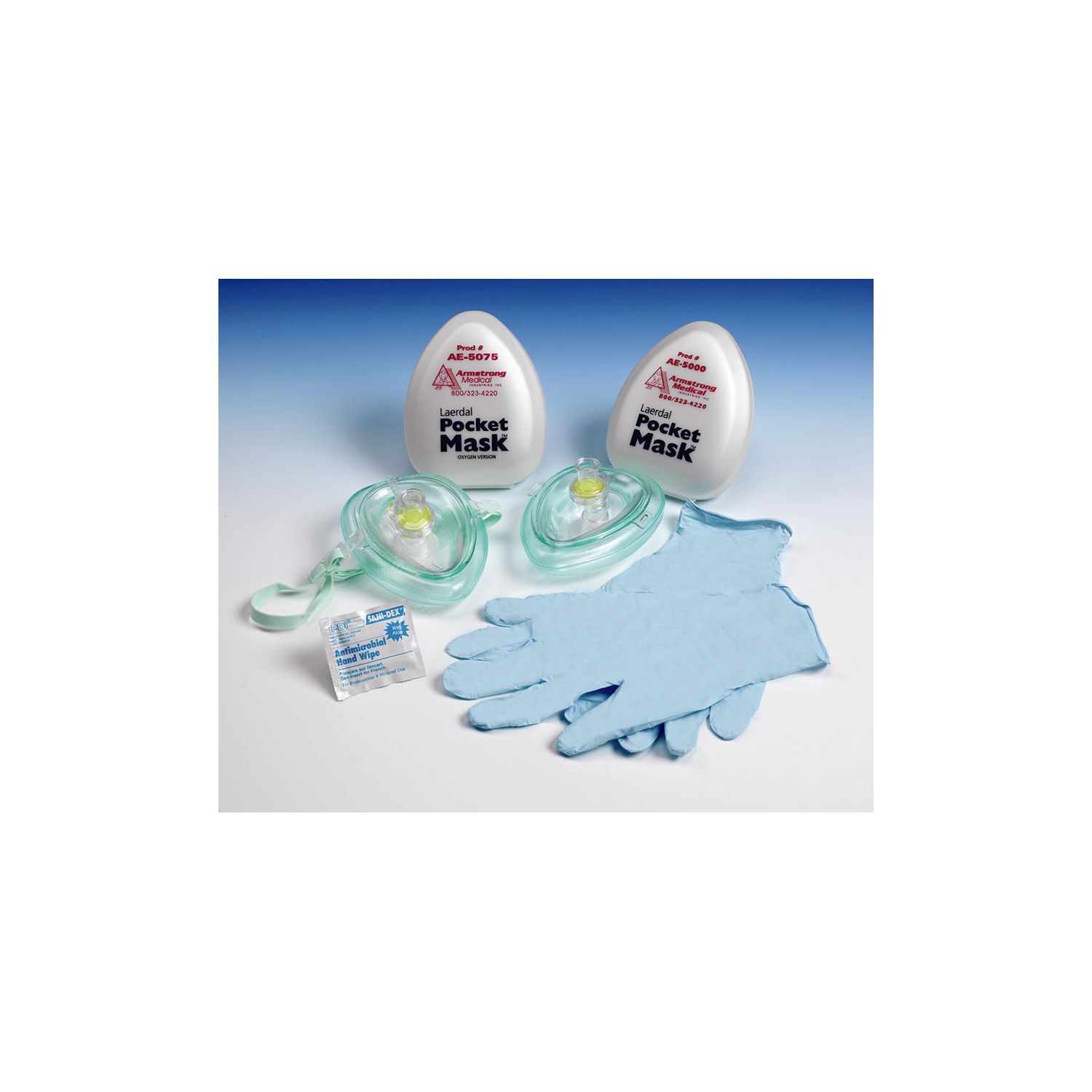 Laerdal Pocket Mask with Filter and OneWay Valve Armstrong Medical