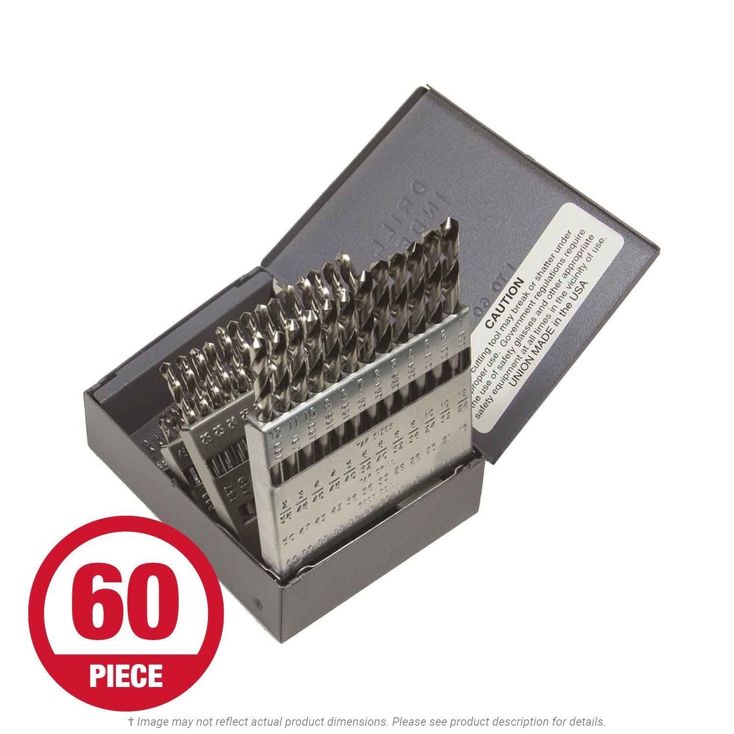 thumbnail image 2 of Norseman Viking 57580 18pc Super Premium Tap & Drill Set – Sizes 1/16 To 1/4 – Made In USA 2 of 5
