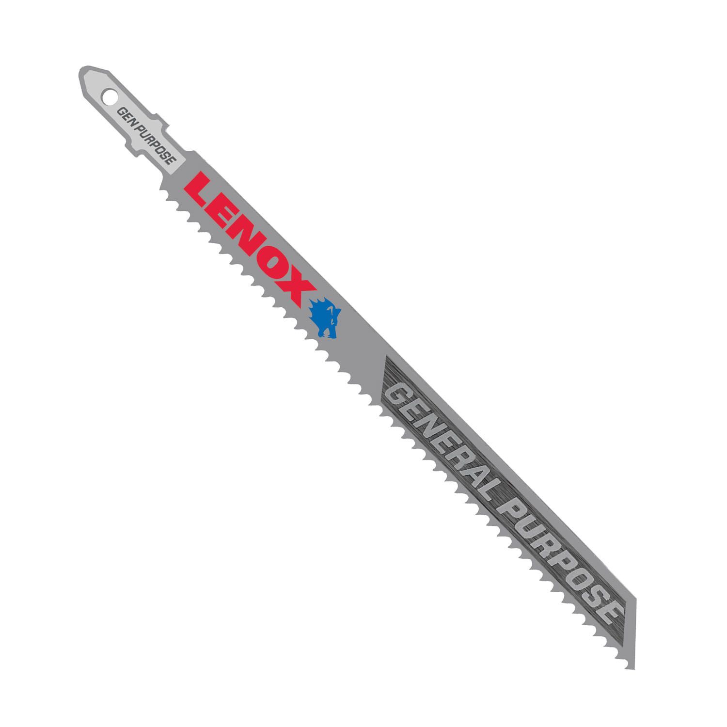 Lenox 5-1/4" T-Shank Jigsaw Blade 10 Tooth - 3 per Pack
