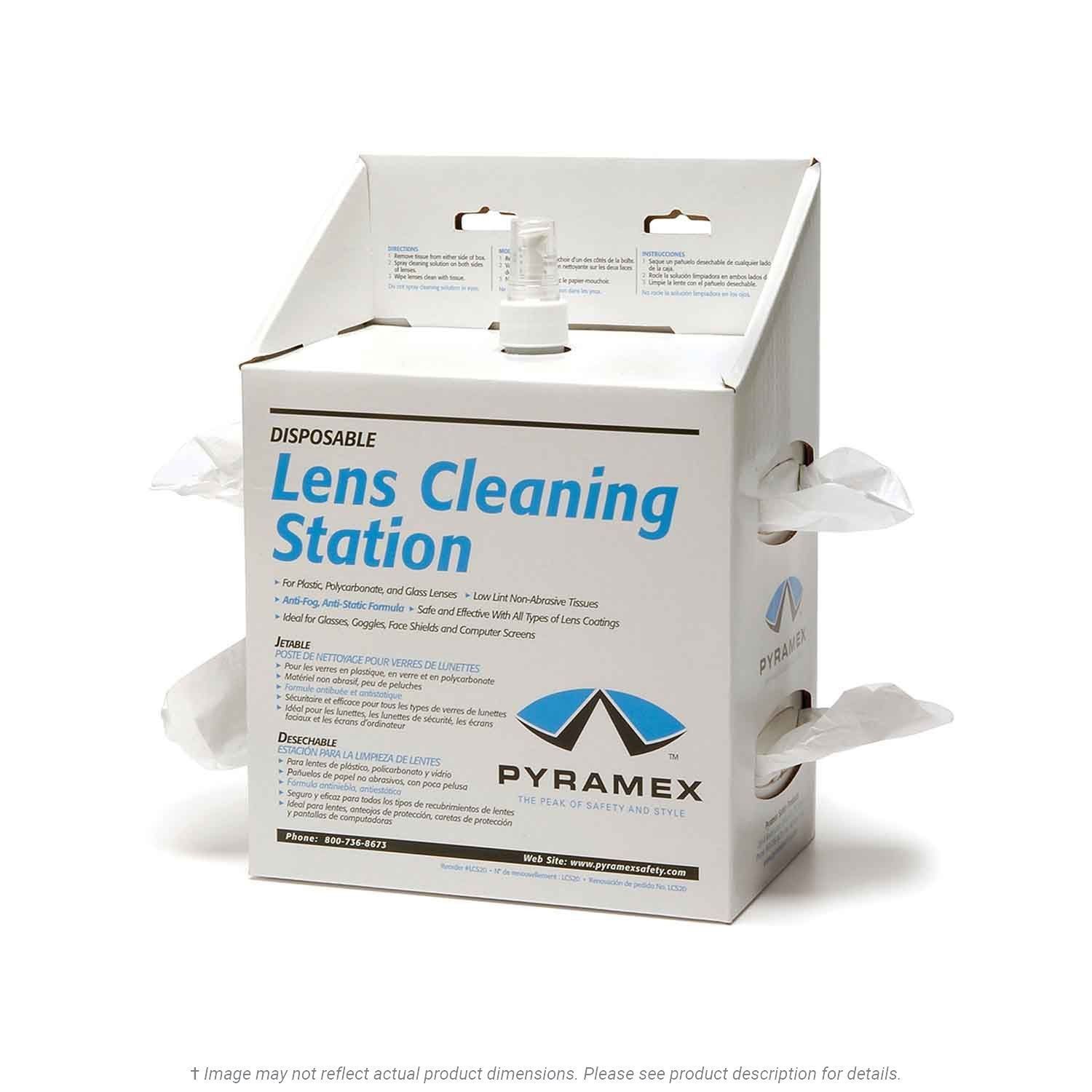 Pyramex 16 oz Lens Cleaning Station