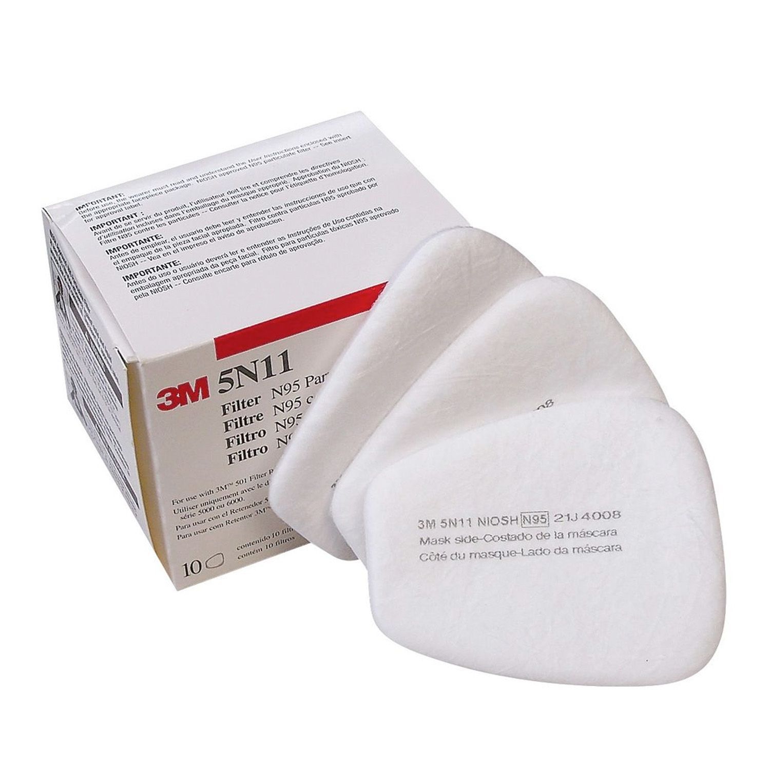 3M N95 Particulate Filter - 10 Per Box | K.L. Jack