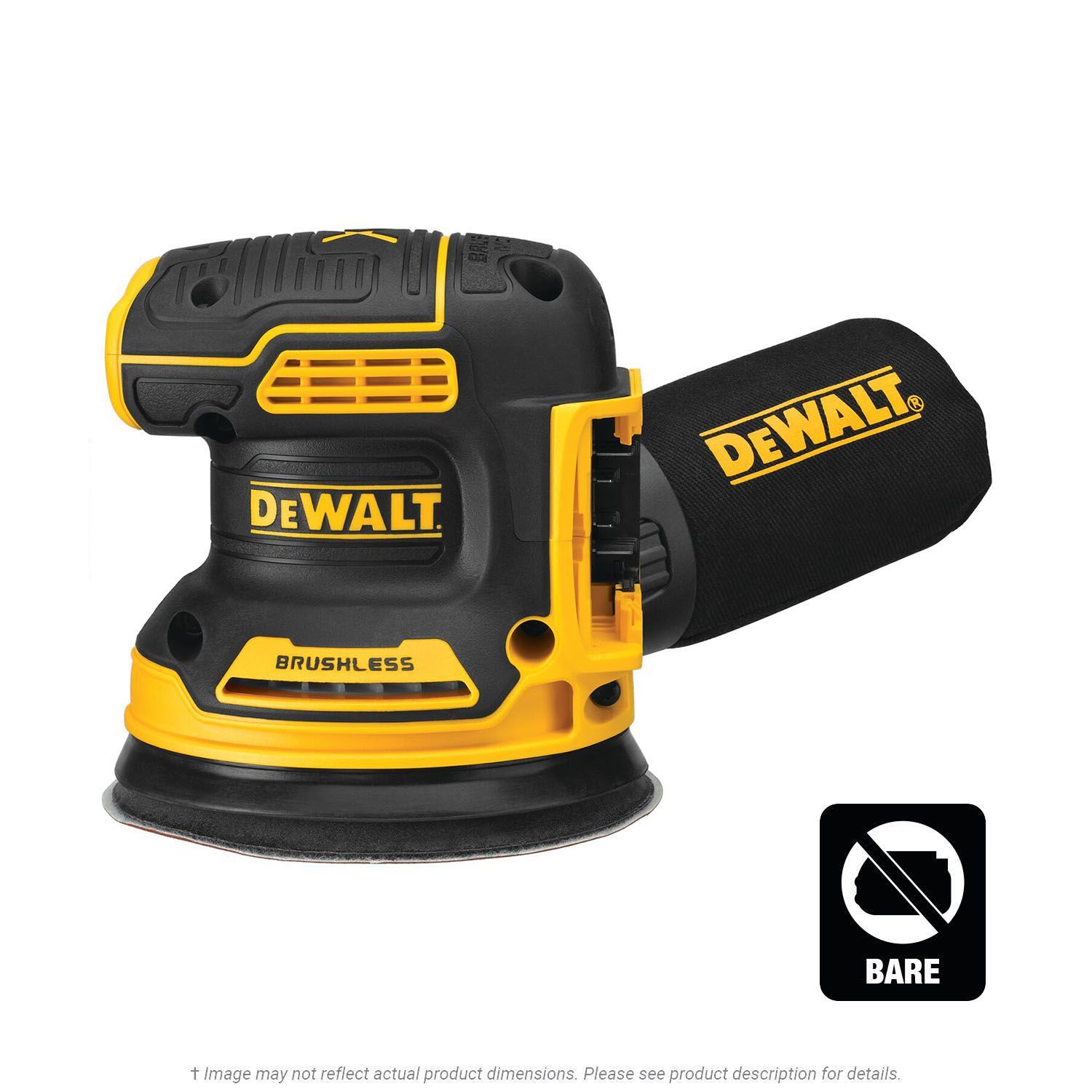 DeWalt 20V MAX XR Brushless 5" Random Orbital Sander - Bare Tool