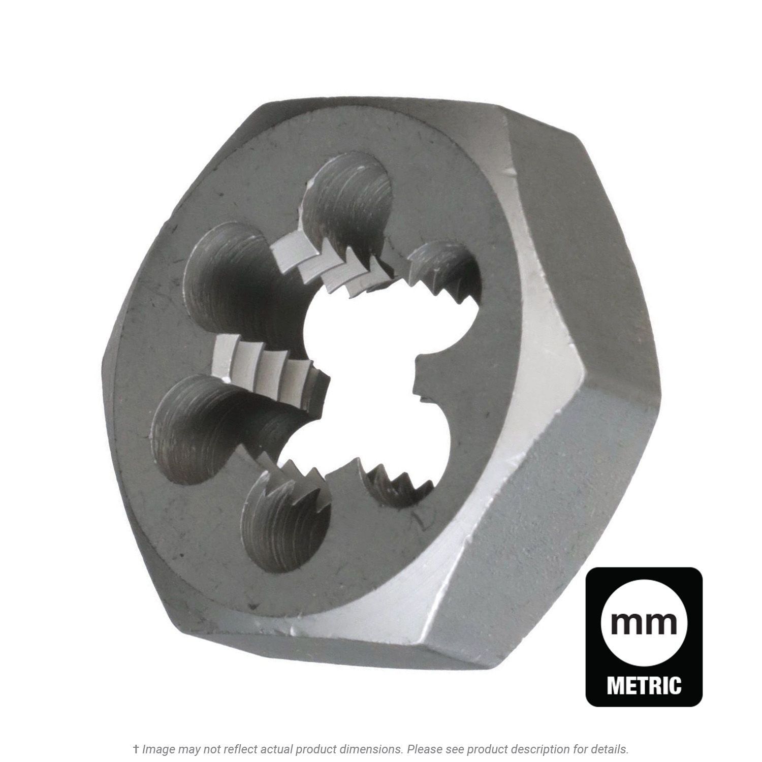 M8-1.0 Hex Rethread Die