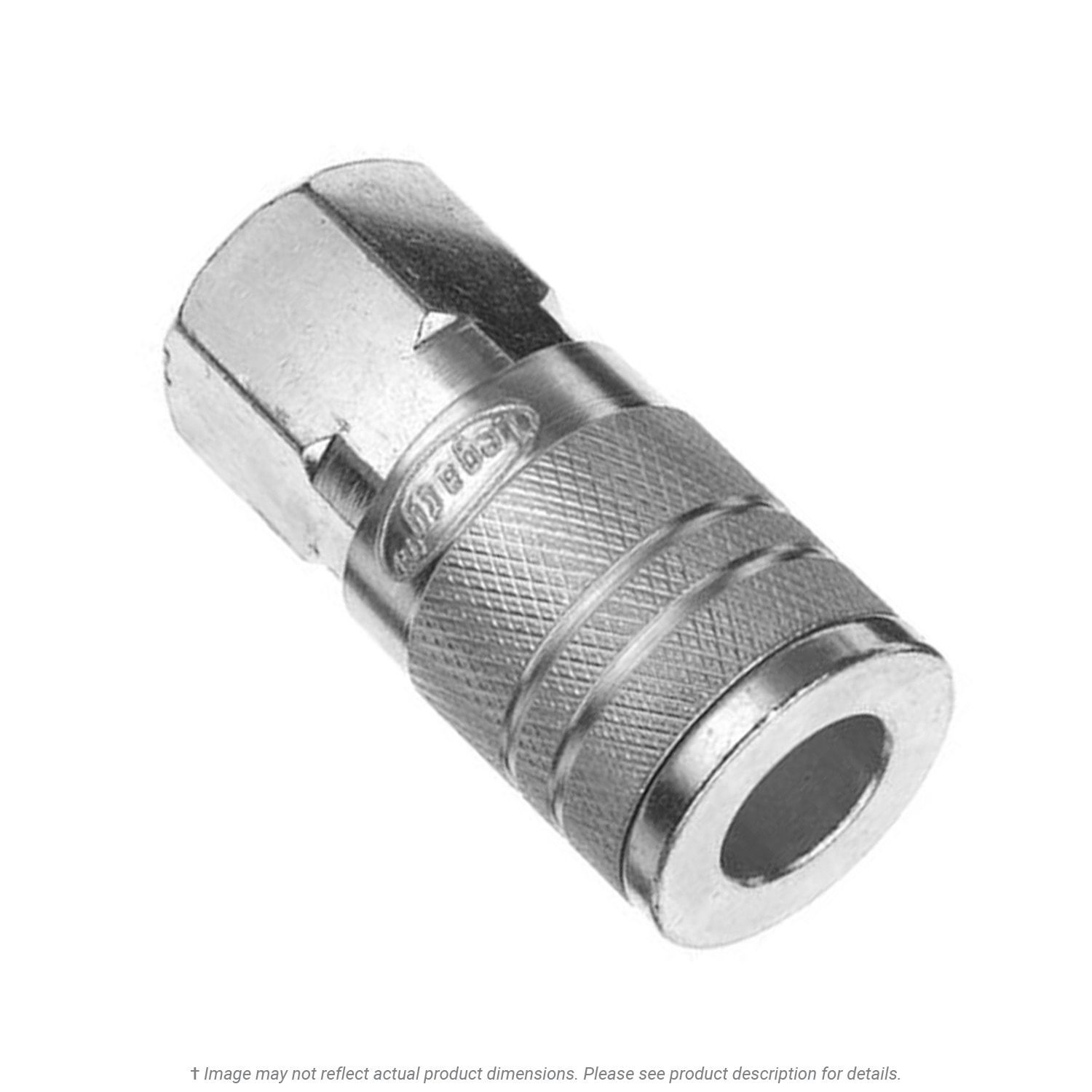 QD Coupler Industrial 3/8" Female Pipe Thread x 1/4" Body