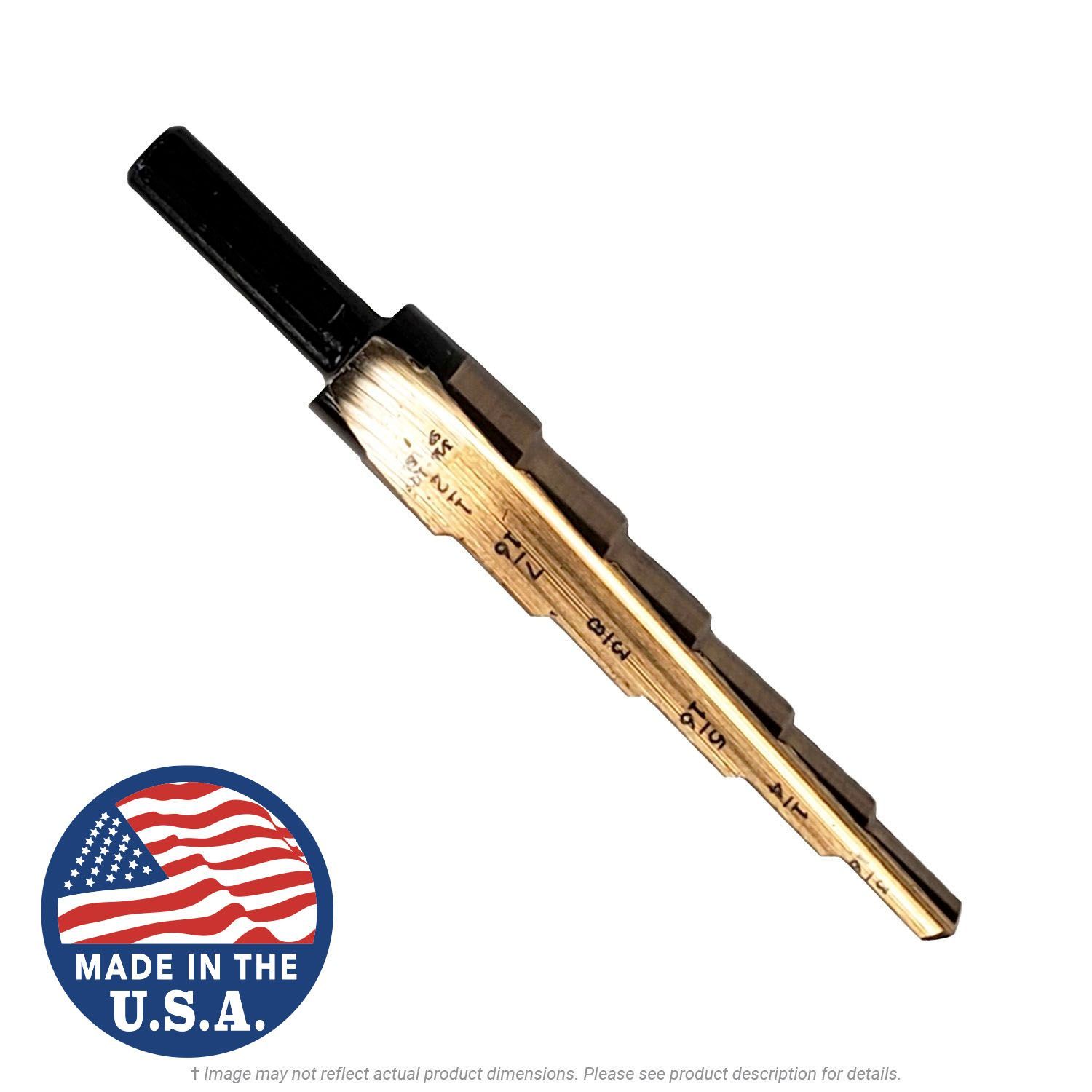 Viking 3/16"-1/2" Ultra Bit #00701 Multi-Diameter #4 Step Drill Bit