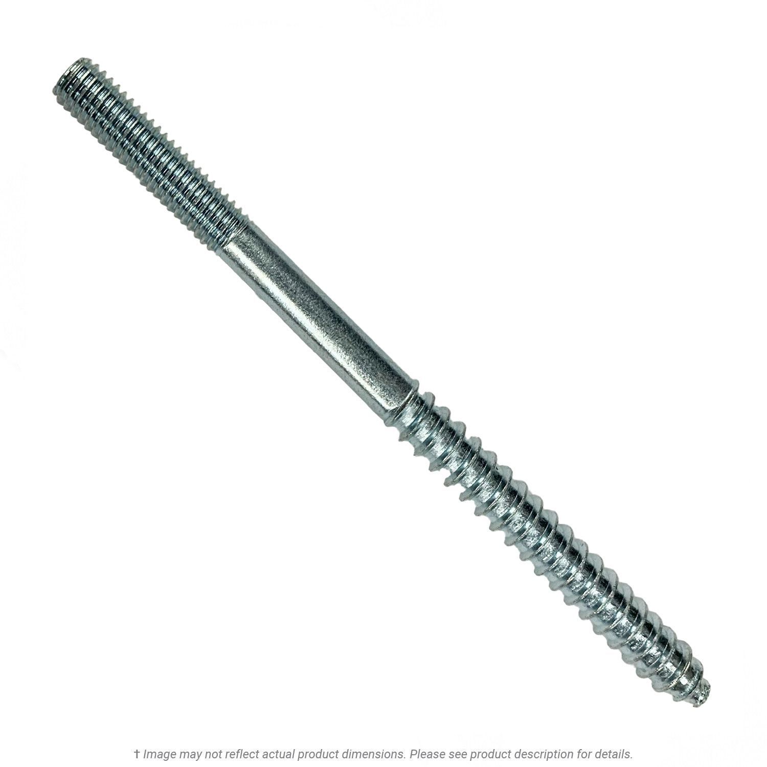 3/8-16 X 6"  Hanger Bolt Steel