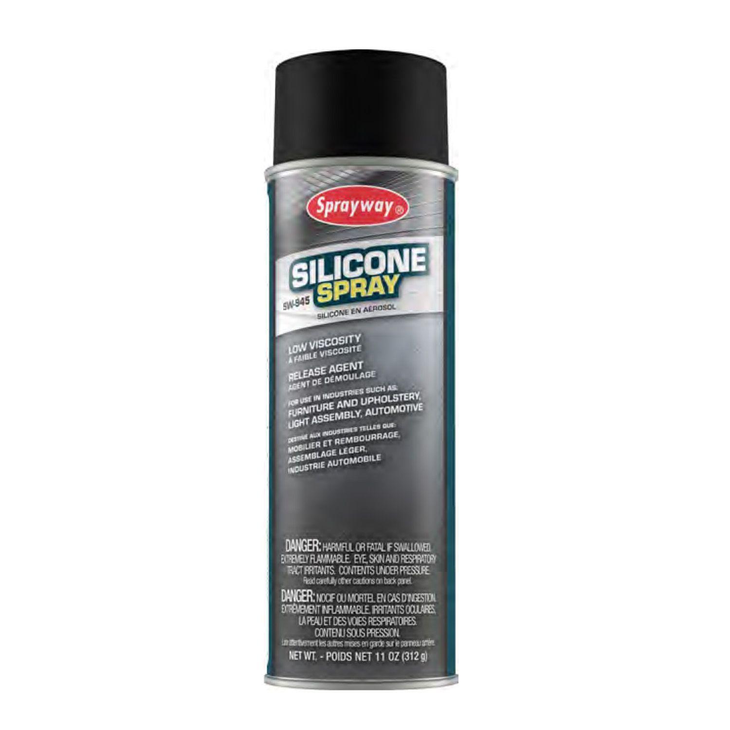 Sprayway 945 Silicone Lubricant 20oz K.L. Jack