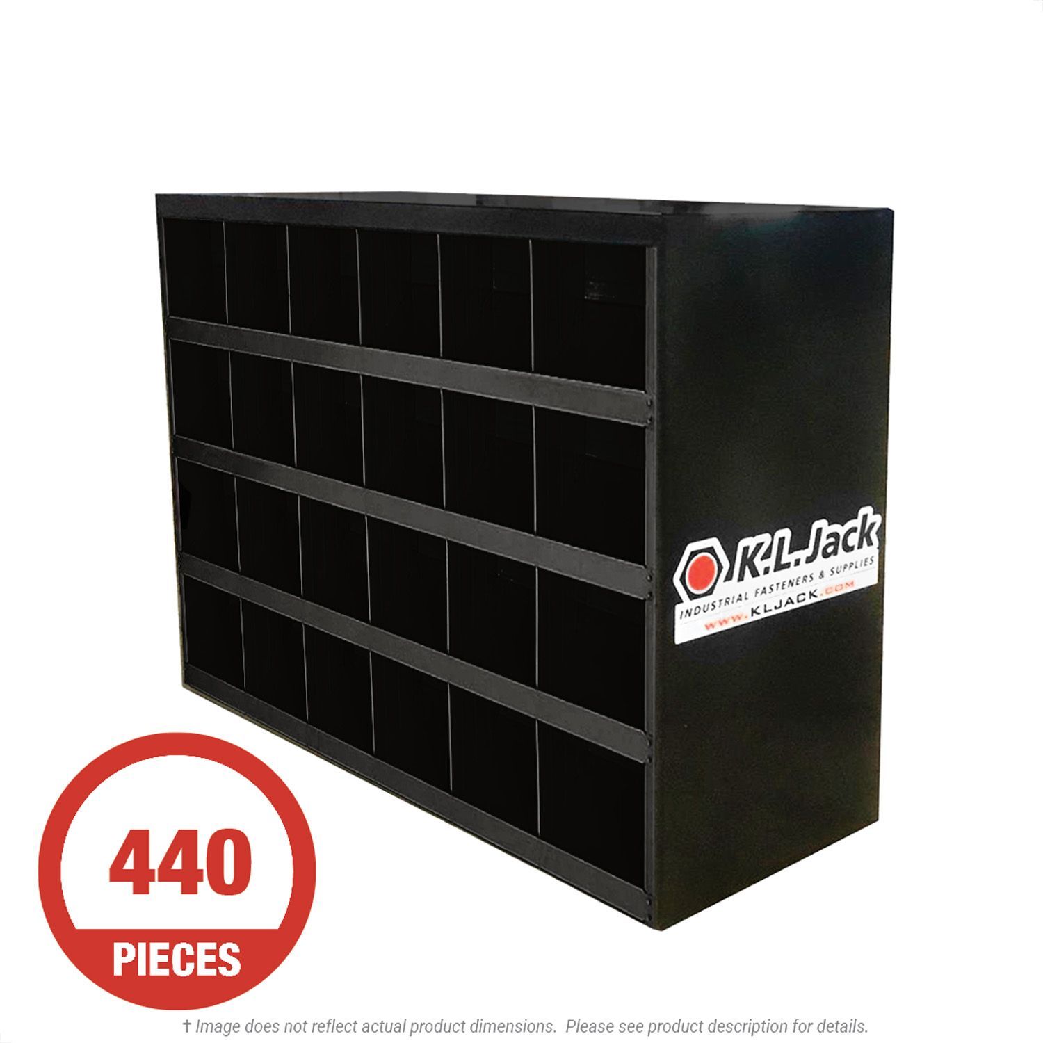 24-Bin Master Screen Bolt Grade 8 Assortment