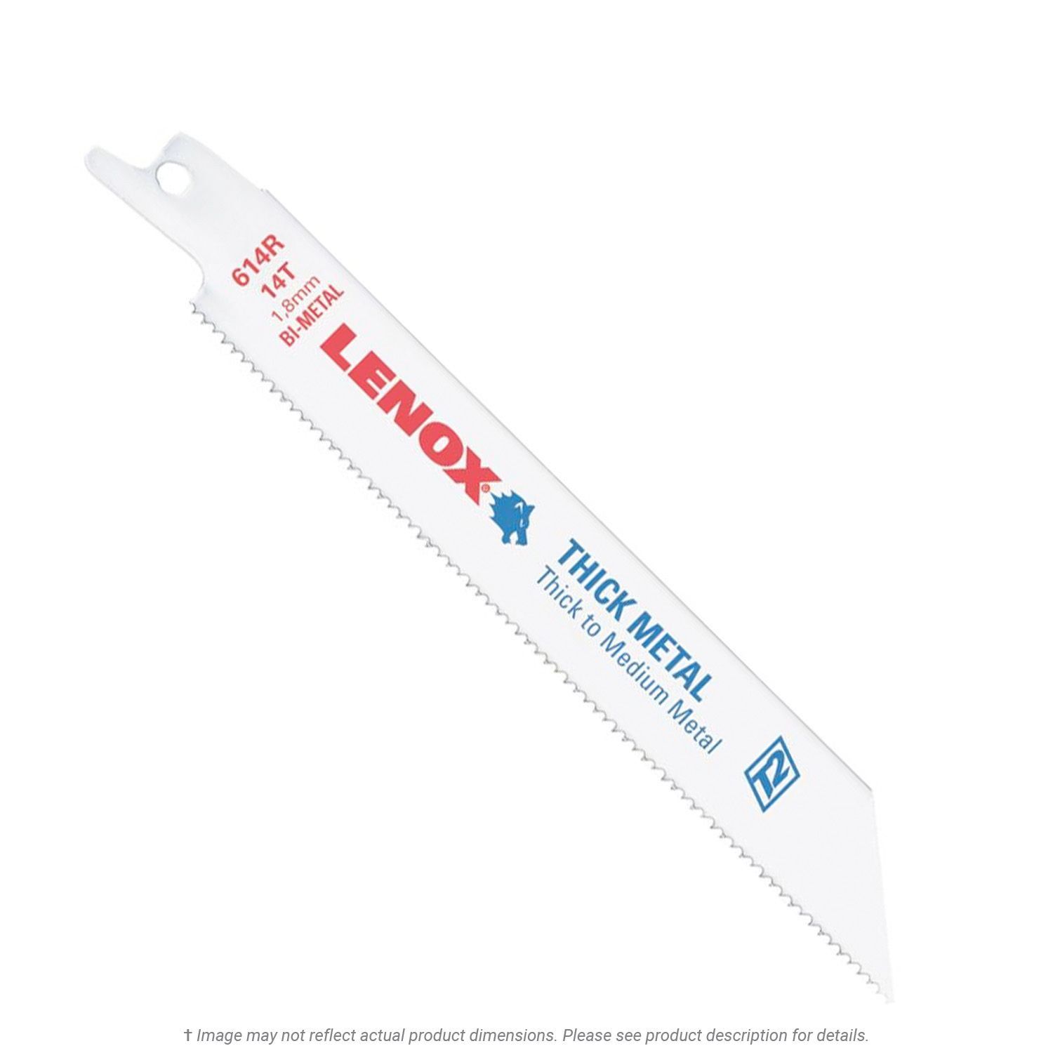 Lenox 6" x 14T Recip Blades for Metal 5 per Pack K.L. Jack