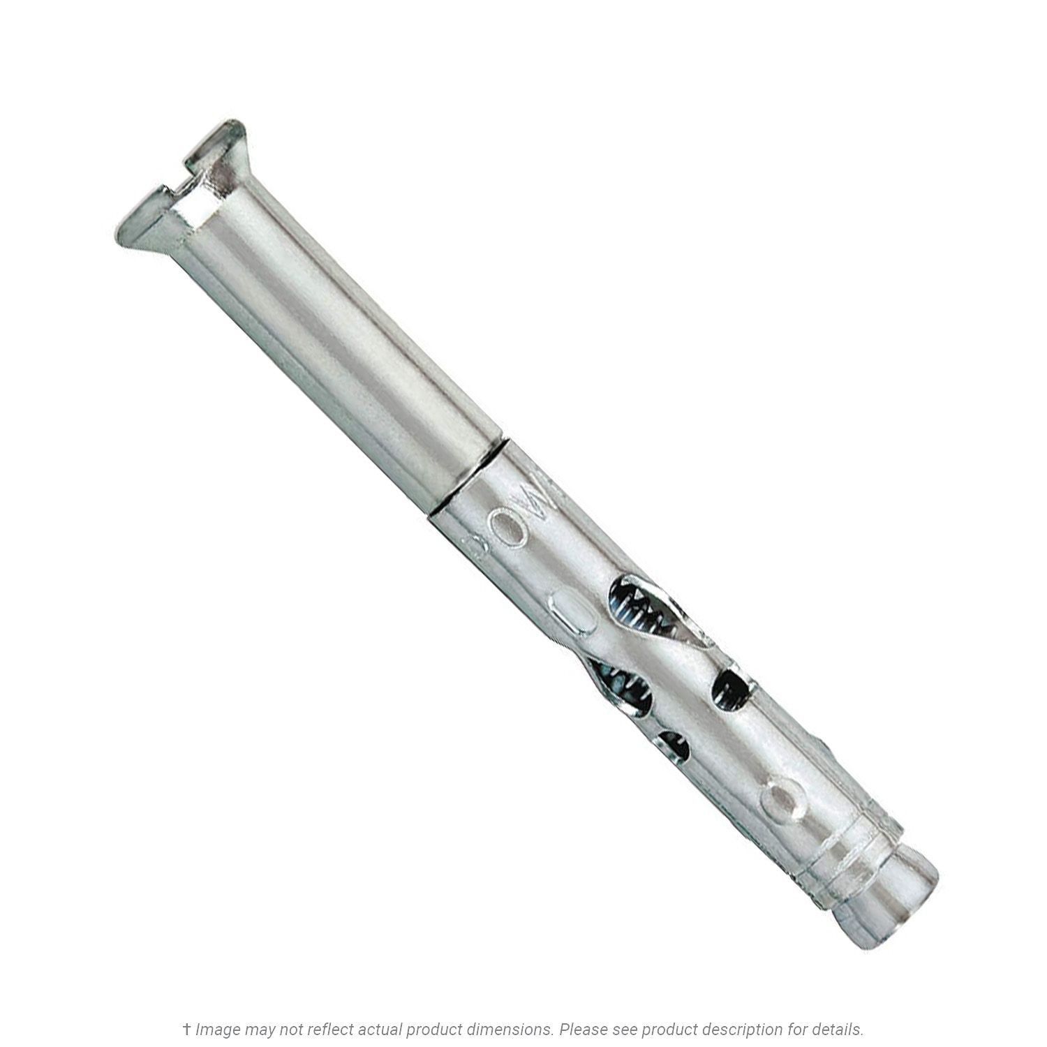 3/8" x 4" Stainless Steel Flat Head Sleeve Anchor - 50 per Box