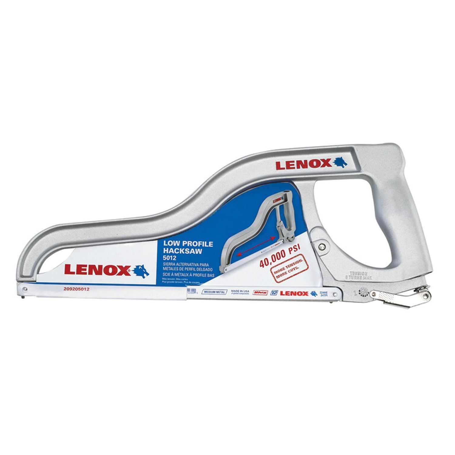 Lenox Low Profile Hacksaw Frame