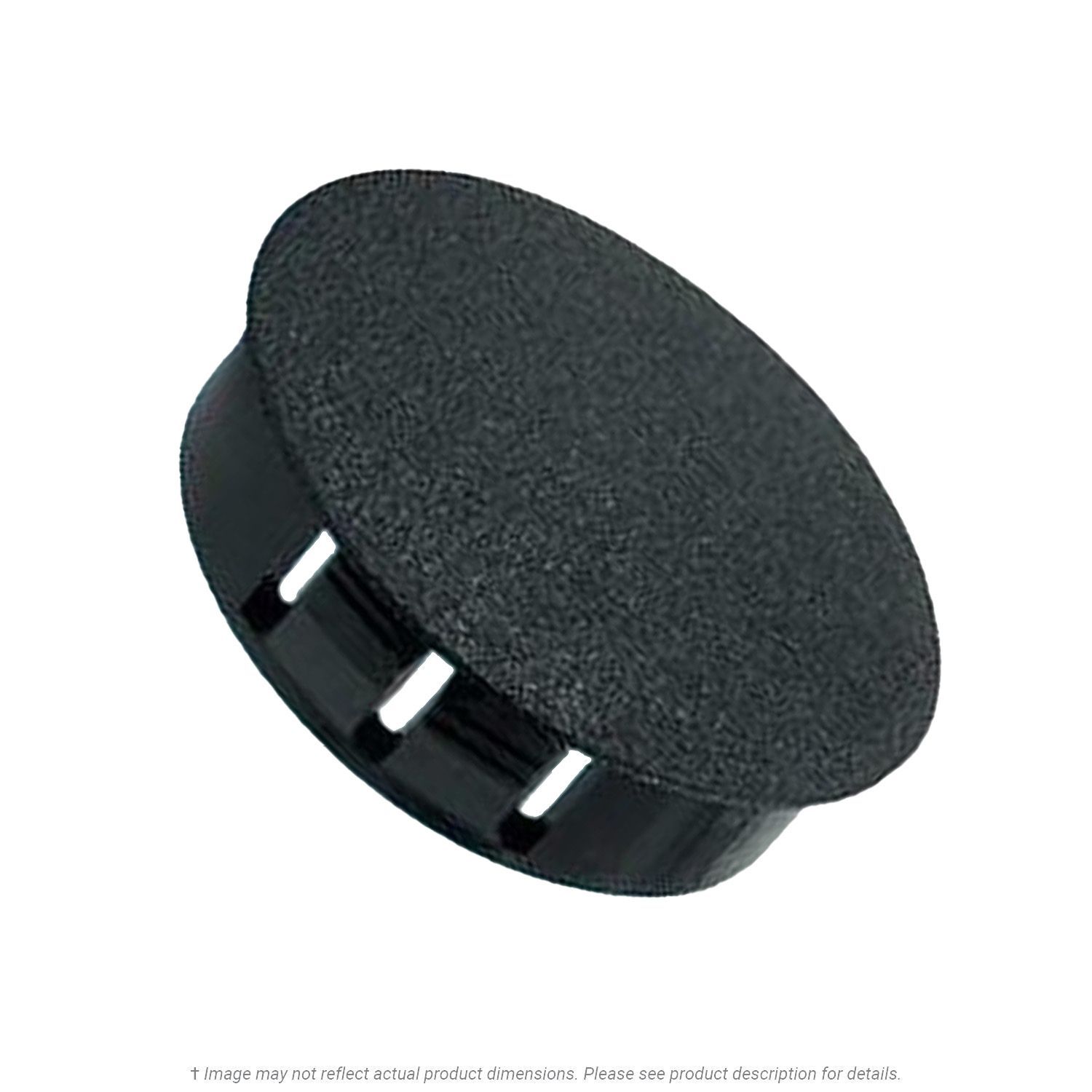 1-1/2" Black Nylon Locking Plug - 25 per Box