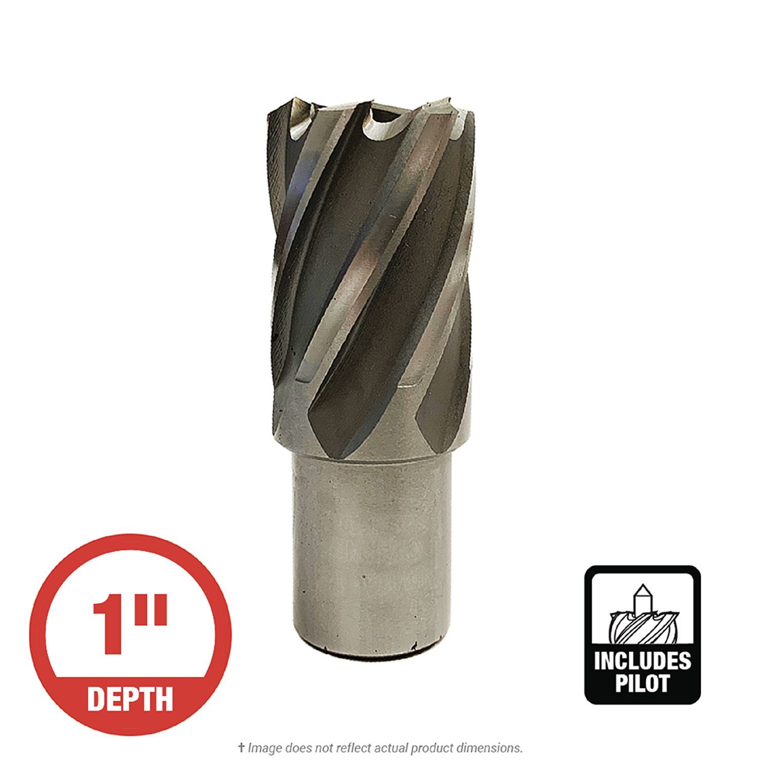 Fein Slugger 15/16" x 1" Deep HSS Annular Cutter with Pin