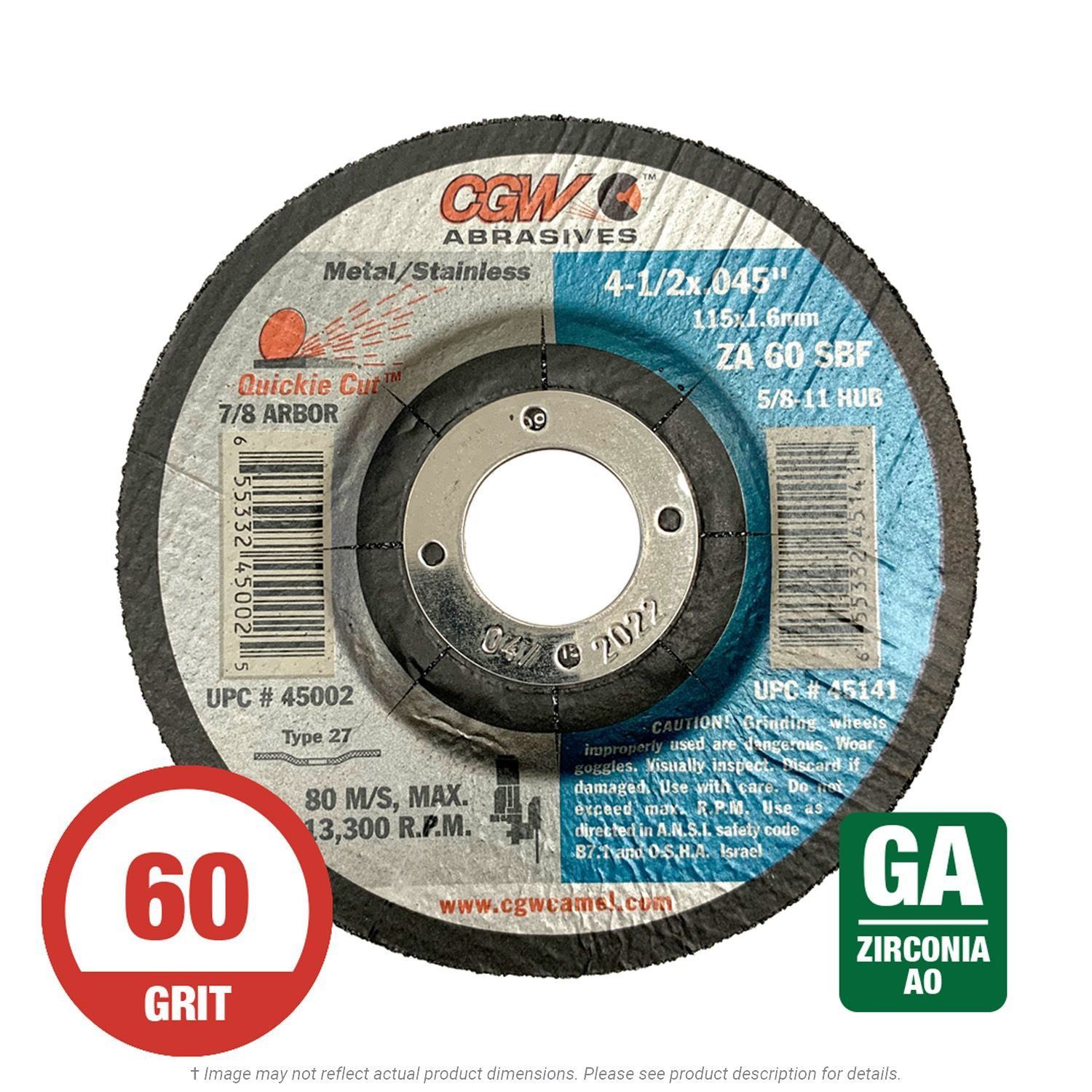 4 1 2 X 0 045 X 7 8 Metal Cutting Wheel K L Jack