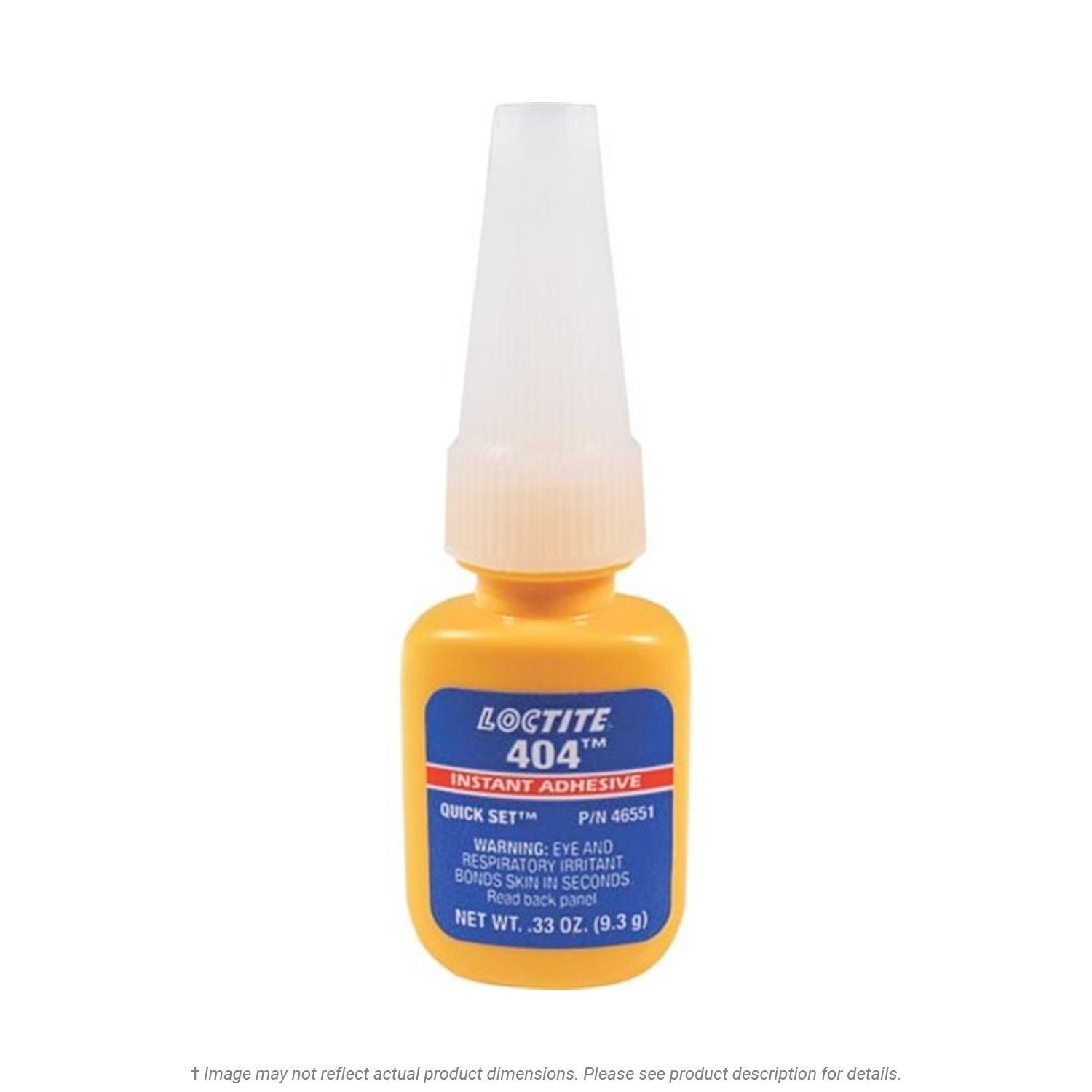 404 Quick Set Adhesive 1/3 oz Bottle