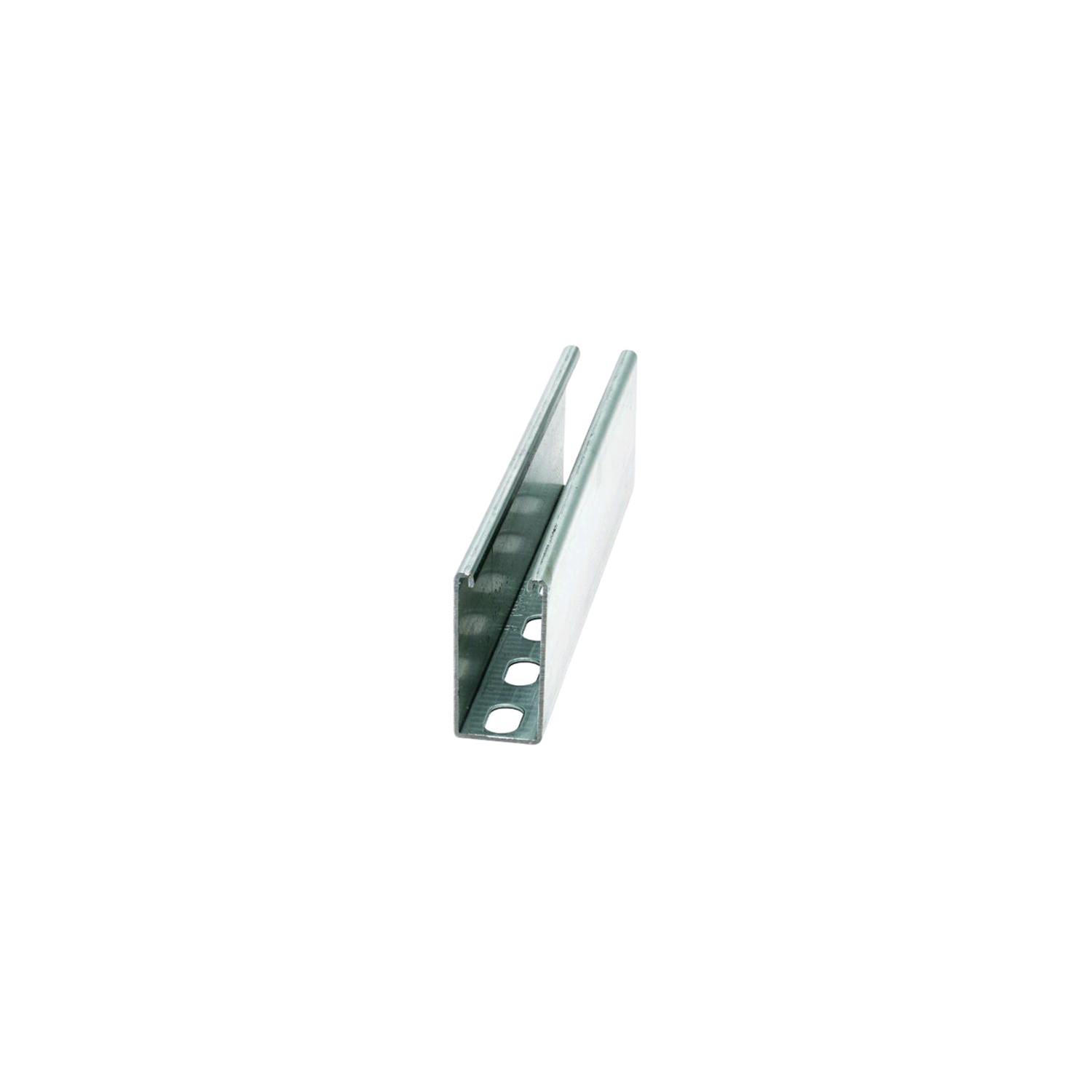 SuperStrut 1-5/8" X 1-5/8" Galvanized Slotted Strut Channel – 12 Gauge, 8-Foot Length