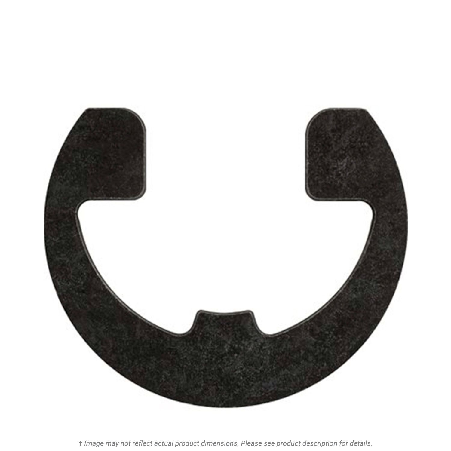 1/2" Shaft E-Type Reinforced Ring Phosphate & Oil Finish - 100 per Box