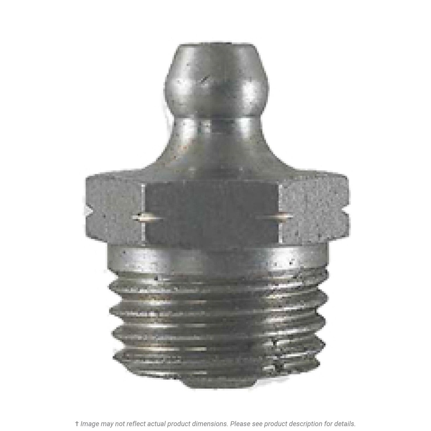 1/4"-18 Pipe Thread Straight Short Grease Fitting