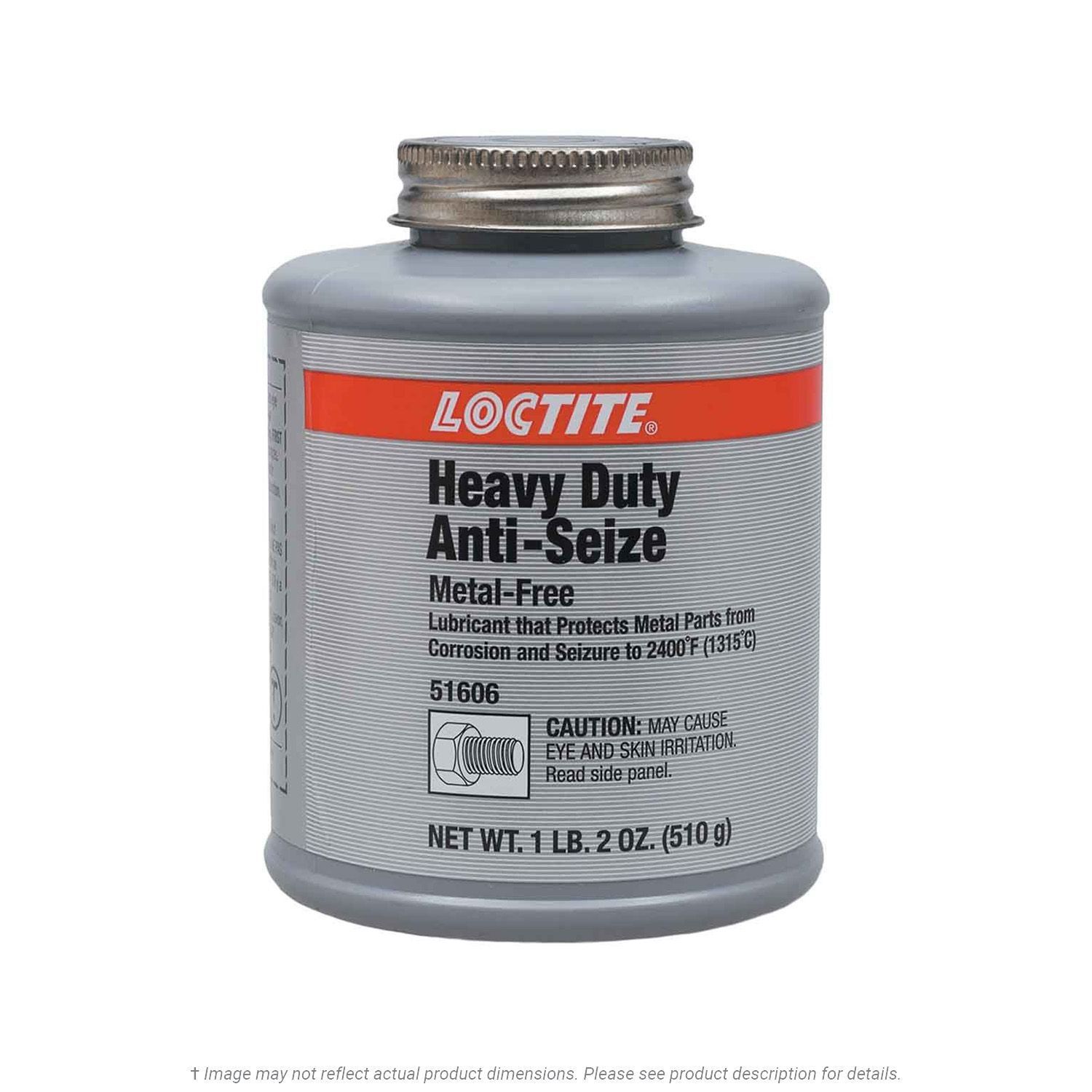 Loctite Heavy Duty LB 8009 AntiSeize 1 lb. 2 0z. Brush Top Can K.L. Jack