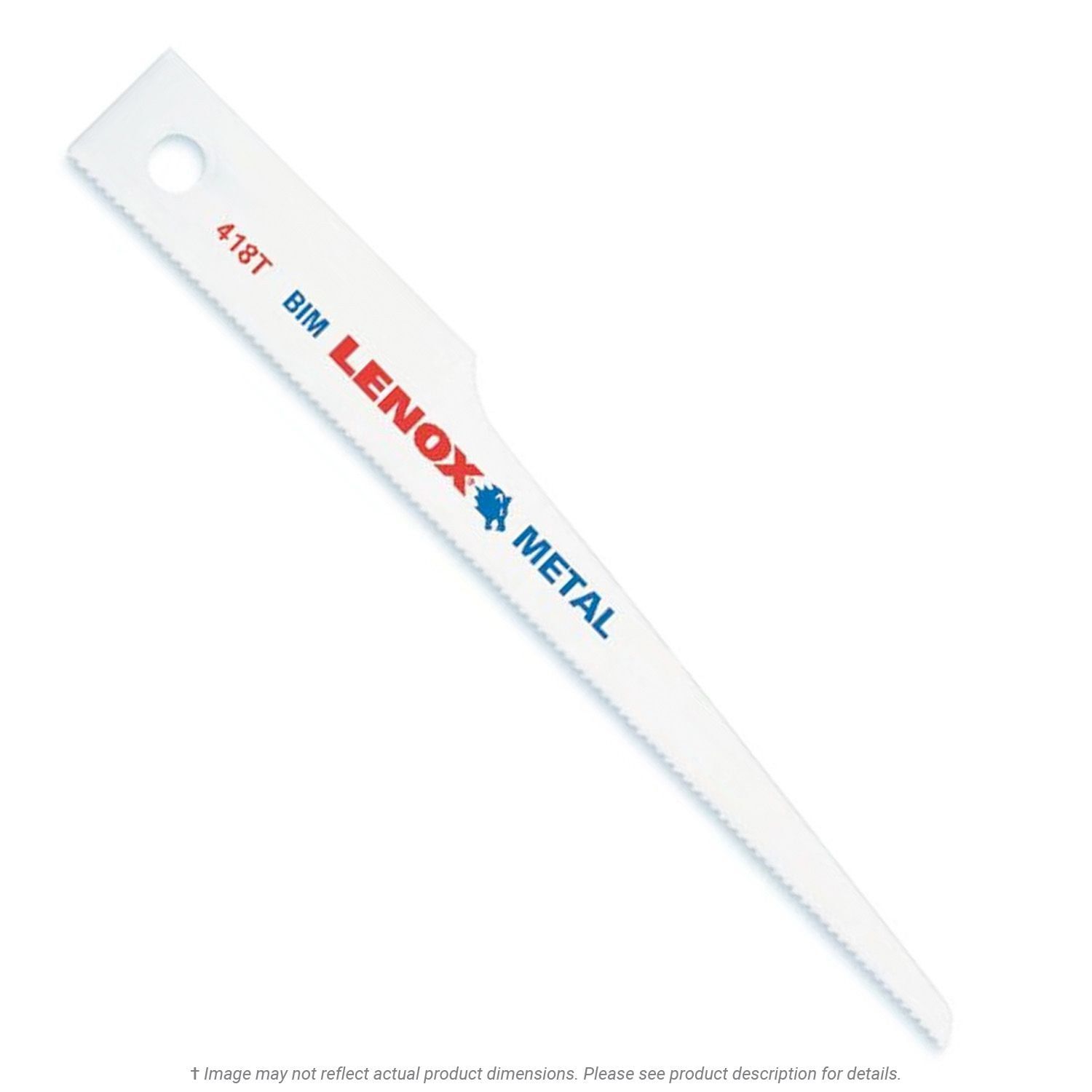 Lenox 418T Air Saw Recip Blades 4” Long, 18T 25 Per Pack K.L. Jack